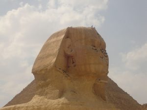 Antico Egitto Giza Sfinge