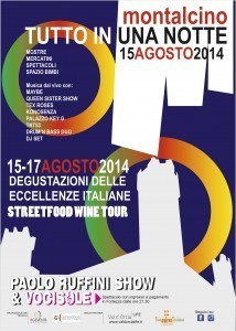 POSTER NOTTE BIANCA 2014
