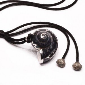 Pendente Nautilus USB Argento Smalto